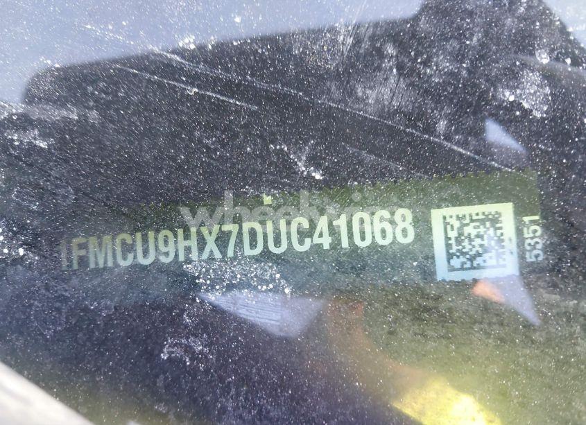 Photo 9 of 2013 Ford Escape SEL (VIN 1FMCU9HX7DUC41068)