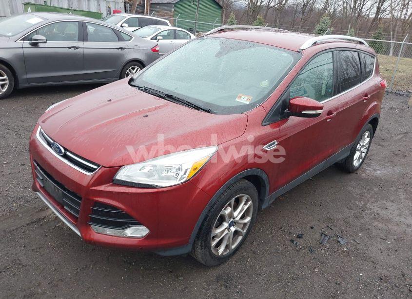 Photo 2 of 2015 Ford Escape TITANIUM (VIN 1FMCU9J90FUC67185)