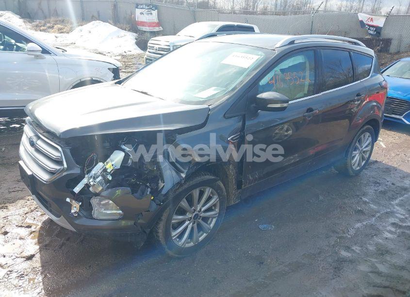 Photo 2 of 2017 Ford Escape TITANIUM (VIN 1FMCU9J90HUB38219)