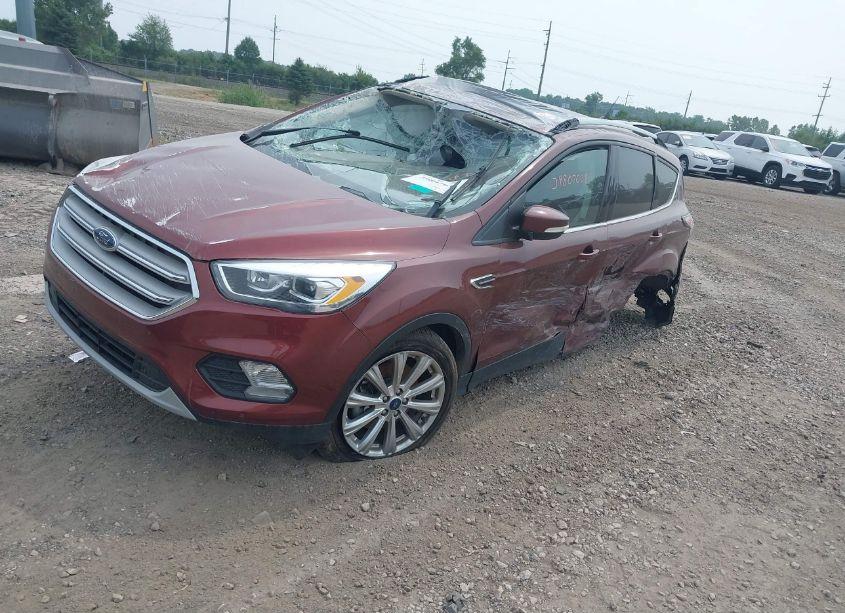Photo 2 of 2018 Ford Escape TITANIUM (VIN 1FMCU9J90JUC69379)