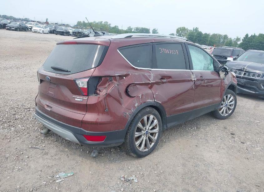Photo 4 of 2018 Ford Escape TITANIUM (VIN 1FMCU9J90JUC69379)