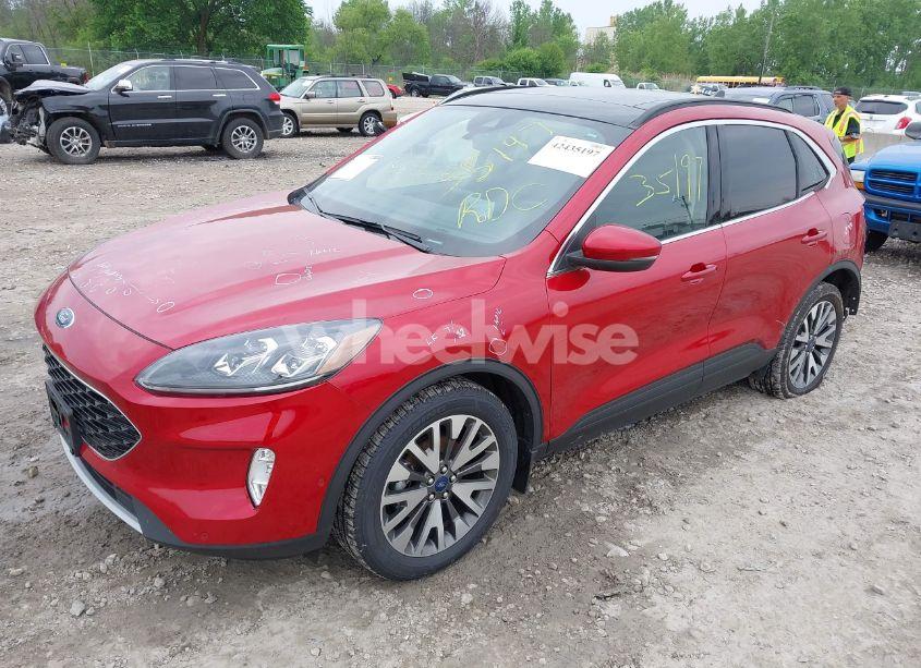 Photo 2 of 2020 Ford Escape TITANIUM (VIN 1FMCU9J90LUA49310)