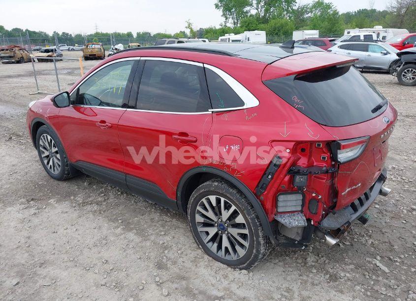 Photo 3 of 2020 Ford Escape TITANIUM (VIN 1FMCU9J90LUA49310)
