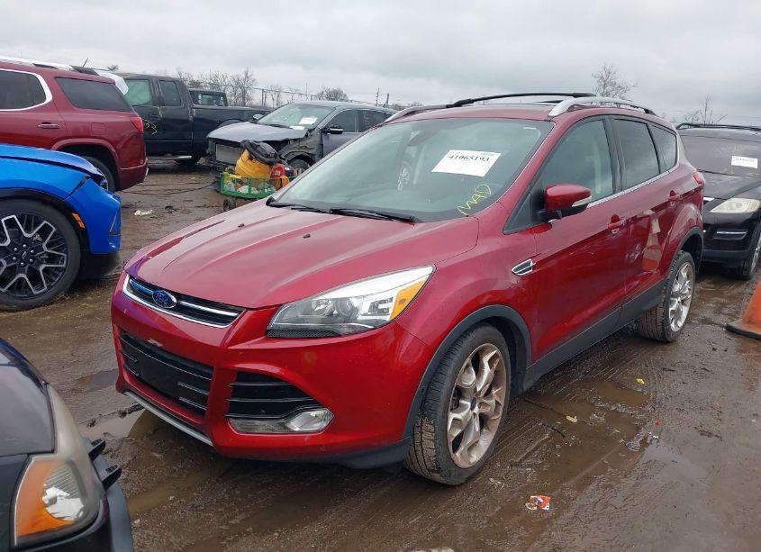 Photo 2 of 2015 Ford Escape TITANIUM (VIN 1FMCU9J91FUA66766)