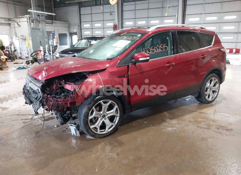 Photo 2 of 2017 Ford Escape TITANIUM (VIN 1FMCU9J91HUA33382)