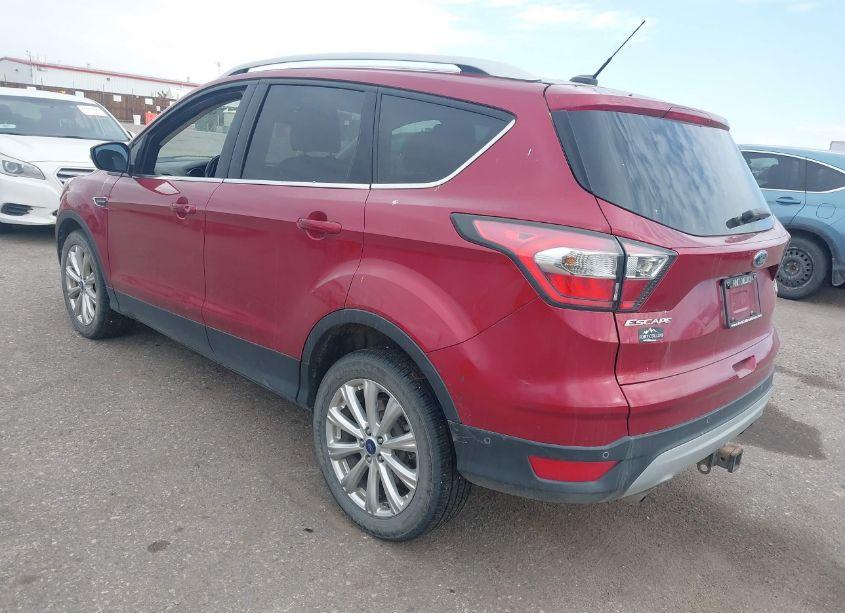 Photo 3 of 2017 Ford Escape TITANIUM (VIN 1FMCU9J91HUA94148)