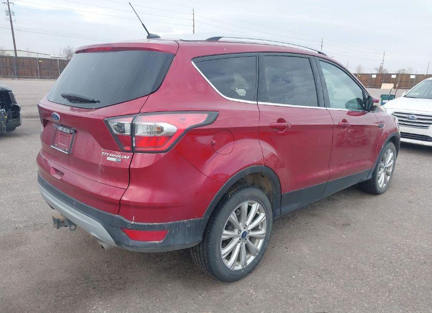 Photo 4 of 2017 Ford Escape TITANIUM (VIN 1FMCU9J91HUA94148)