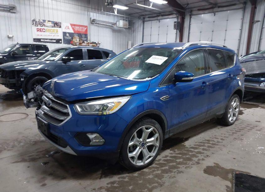 Photo 2 of 2017 Ford Escape TITANIUM (VIN 1FMCU9J91HUB51416)