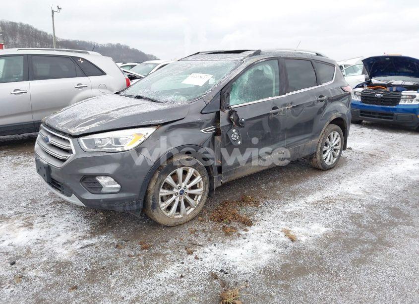 Photo 2 of 2017 Ford Escape TITANIUM (VIN 1FMCU9J91HUB74825)