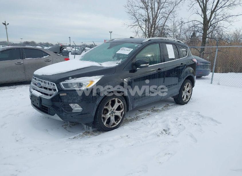 Photo 2 of 2018 Ford Escape TITANIUM (VIN 1FMCU9J91JUD34675)