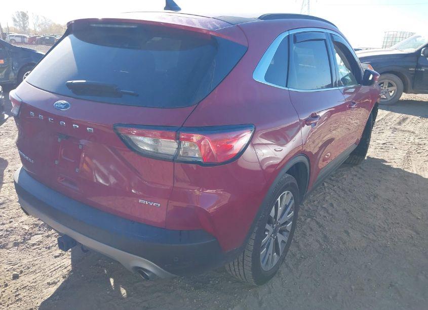 Photo 4 of 2022 Ford Escape TITANIUM (VIN 1FMCU9J91NUA34186)