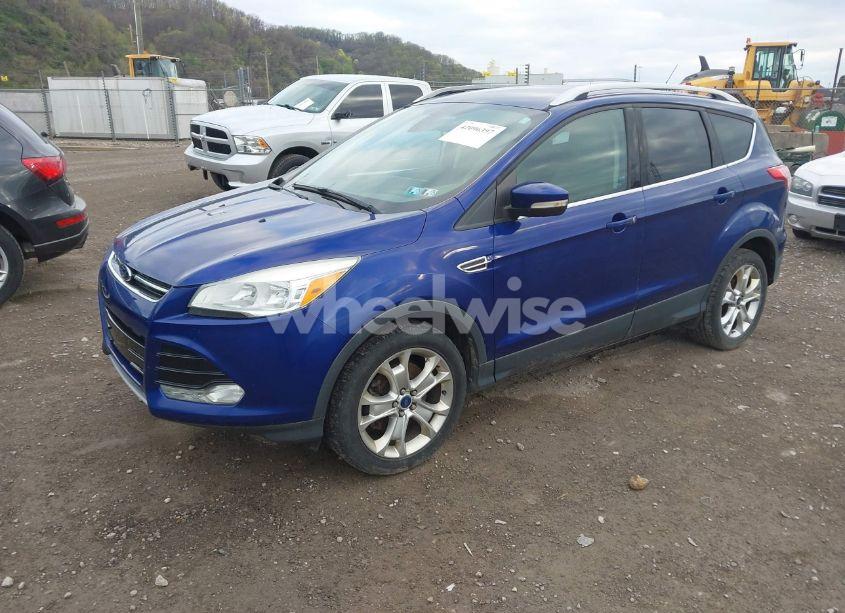Photo 2 of 2014 Ford Escape TITANIUM (VIN 1FMCU9J92EUC77618)
