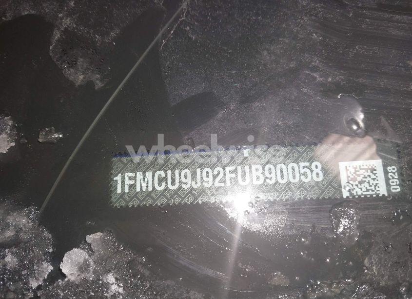 Photo 9 of 2015 Ford Escape TITANIUM (VIN 1FMCU9J92FUB90058)