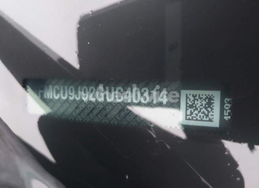 Photo 9 of 2016 Ford Escape TITANIUM (VIN 1FMCU9J92GUC40314)