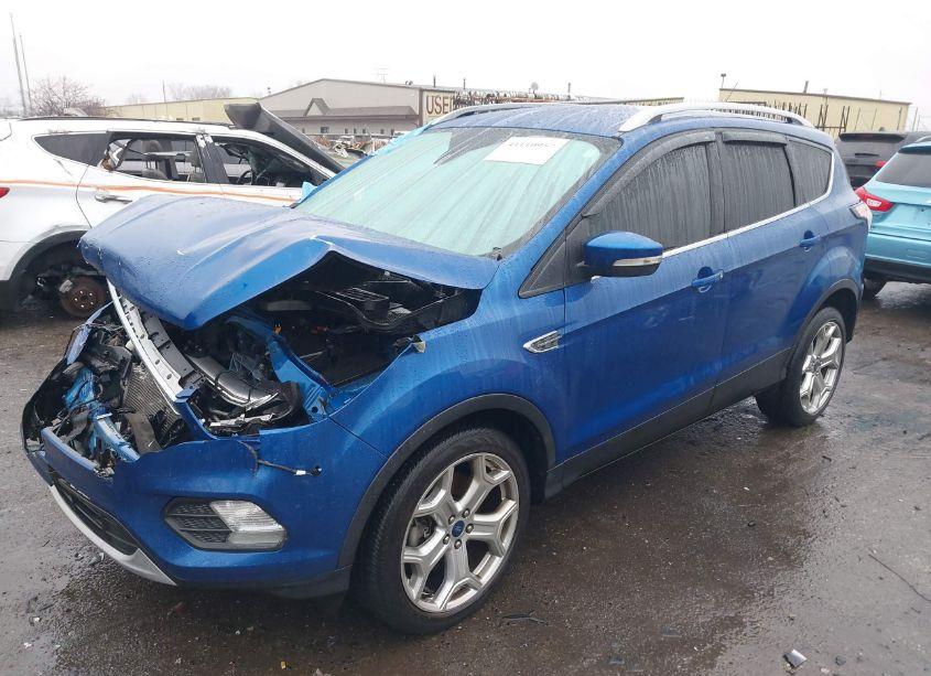Photo 2 of 2017 Ford Escape TITANIUM (VIN 1FMCU9J92HUB01303)