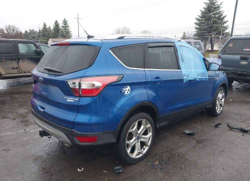 Photo 4 of 2017 Ford Escape TITANIUM (VIN 1FMCU9J92HUB01303)