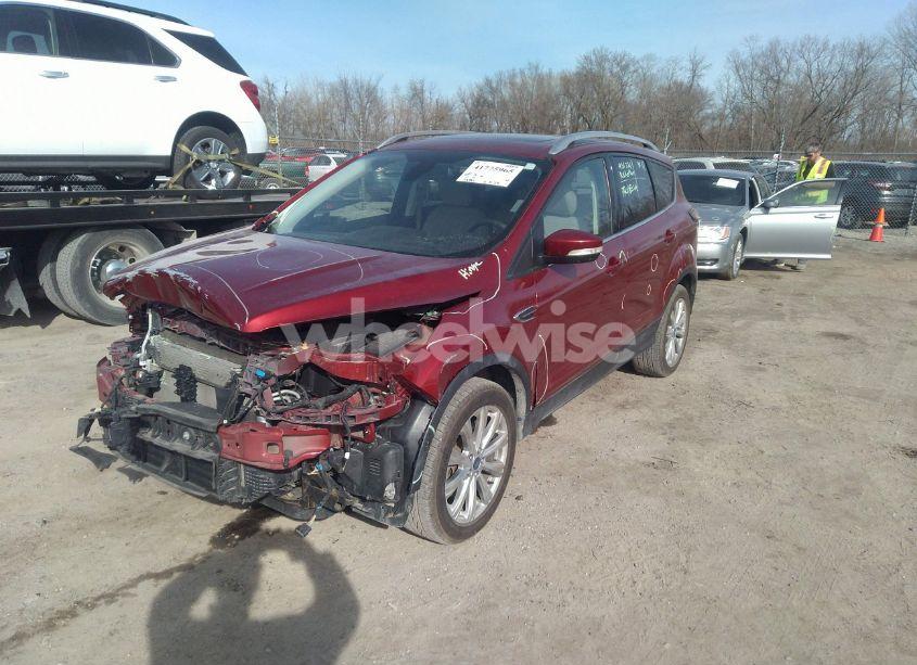 Photo 2 of 2018 Ford Escape TITANIUM (VIN 1FMCU9J92JUA68258)