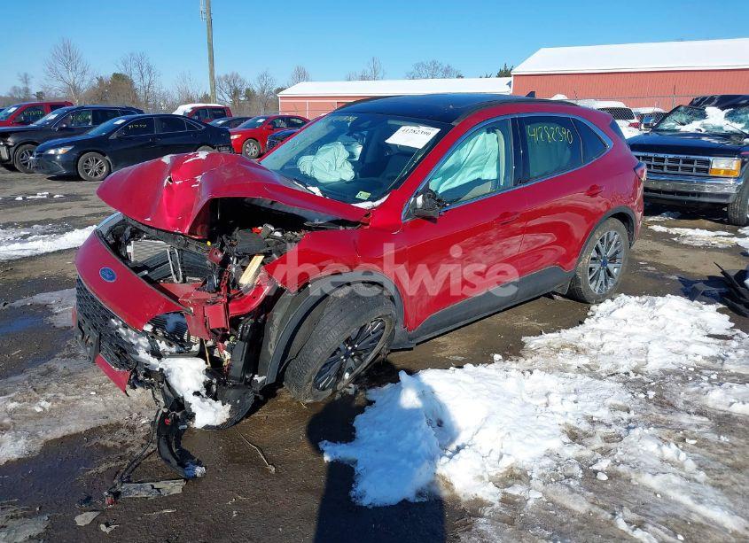 Photo 2 of 2020 Ford Escape TITANIUM (VIN 1FMCU9J92LUA95110)