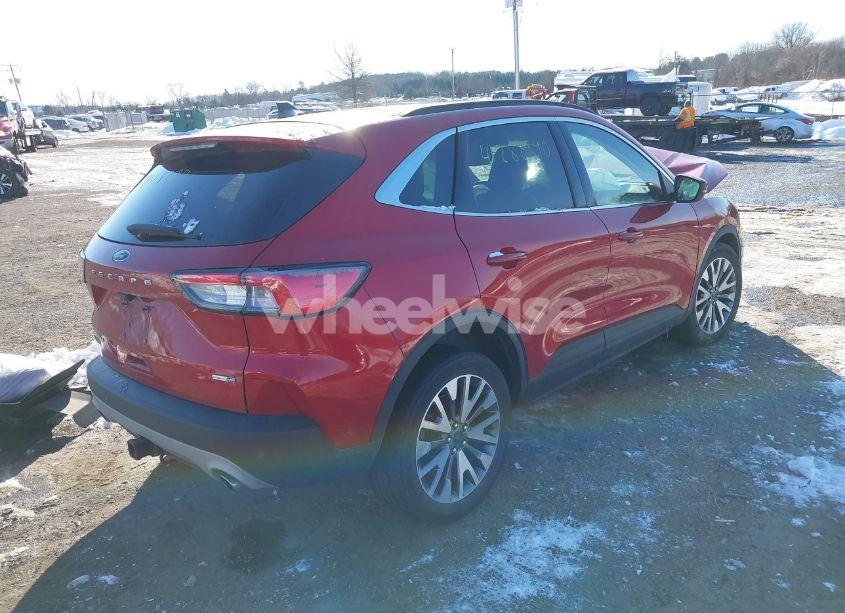 Photo 4 of 2020 Ford Escape TITANIUM (VIN 1FMCU9J92LUA95110)