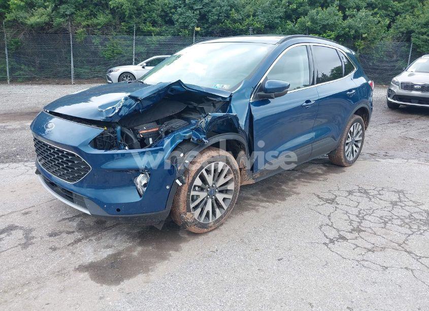 Photo 2 of 2020 Ford Escape TITANIUM (VIN 1FMCU9J92LUC16654)