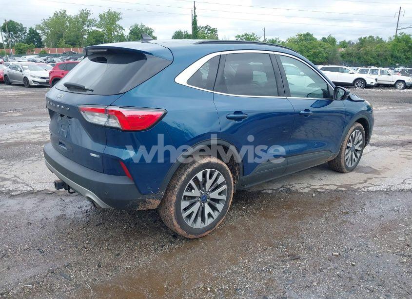 Photo 4 of 2020 Ford Escape TITANIUM (VIN 1FMCU9J92LUC16654)