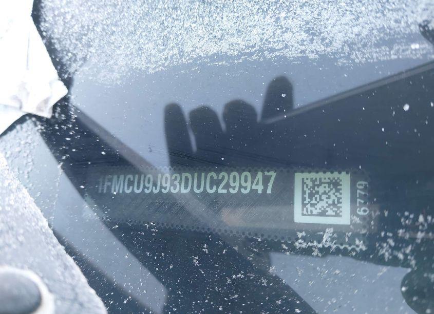 Photo 11 of 2013 Ford Escape TITANIUM (VIN 1FMCU9J93DUC29947)