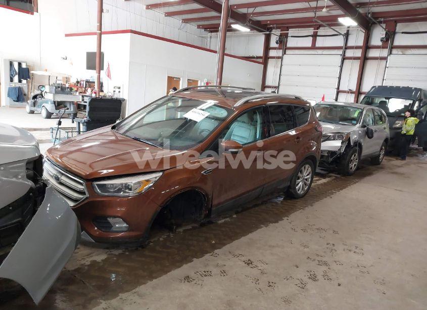 Photo 2 of 2017 Ford Escape TITANIUM (VIN 1FMCU9J93HUA50619)