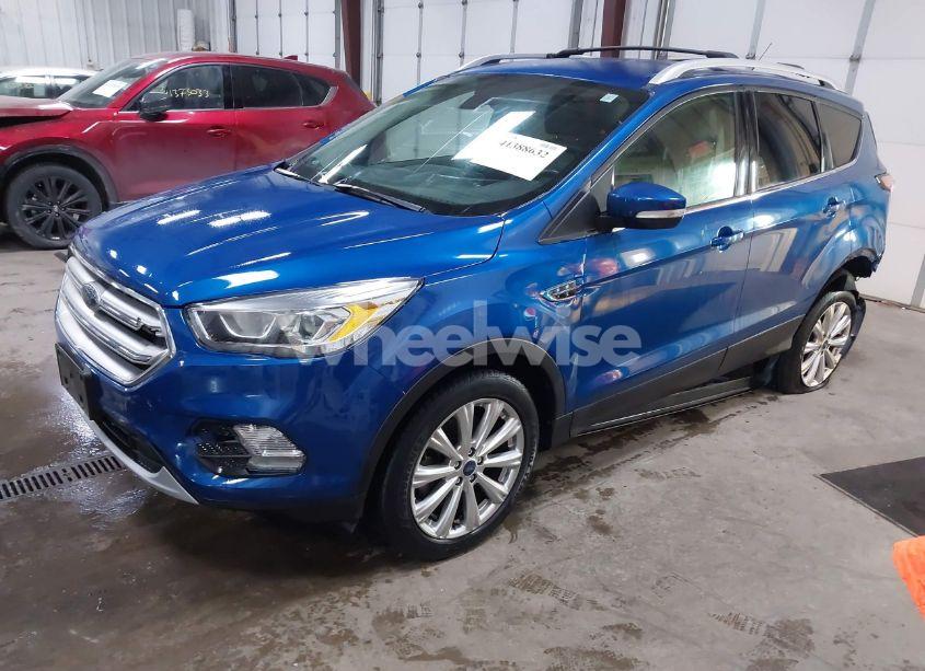 Photo 2 of 2017 Ford Escape TITANIUM (VIN 1FMCU9J93HUD28919)