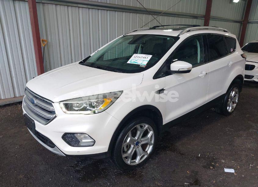 Photo 2 of 2017 Ford Escape TITANIUM (VIN 1FMCU9J93HUE30852)