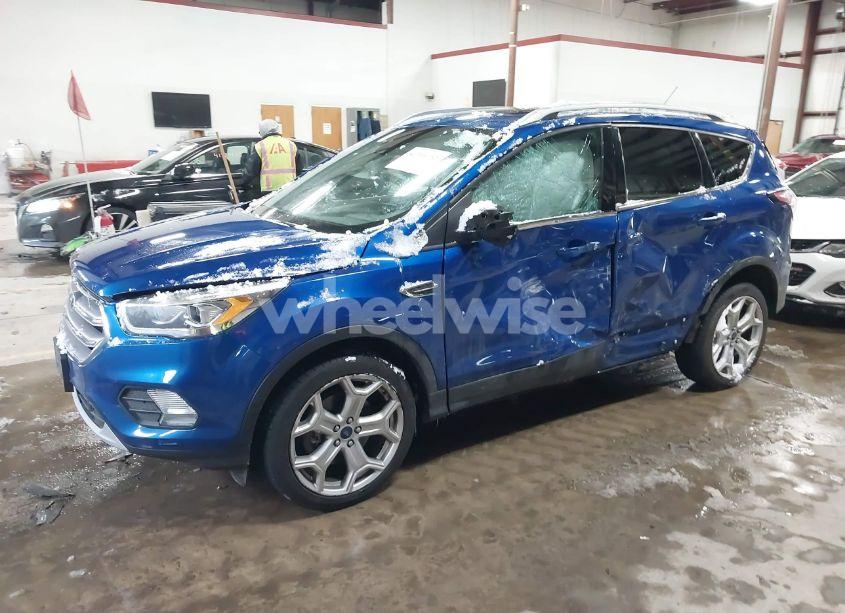 Photo 2 of 2017 Ford Escape TITANIUM (VIN 1FMCU9J93HUE61079)