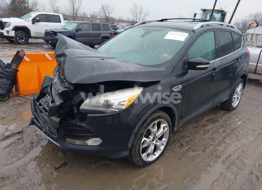 Photo 2 of 2014 Ford Escape TITANIUM (VIN 1FMCU9J94EUA65593)