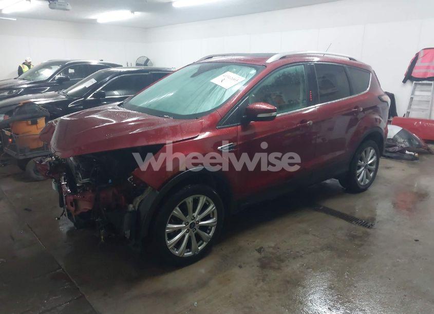 Photo 2 of 2017 Ford Escape TITANIUM (VIN 1FMCU9J94HUD25799)