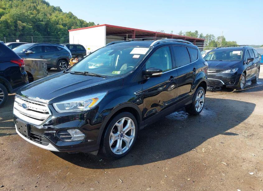 Photo 2 of 2018 Ford Escape TITANIUM (VIN 1FMCU9J94JUA49517)