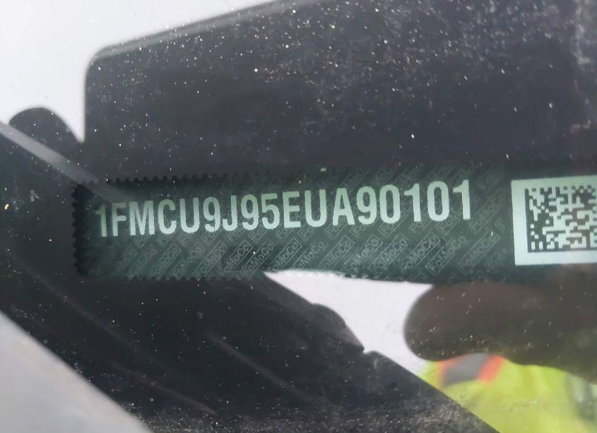 Photo 9 of 2014 Ford Escape TITANIUM (VIN 1FMCU9J95EUA90101)