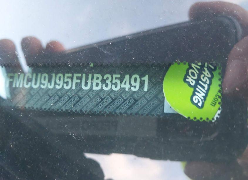 Photo 16 of 2015 Ford Escape TITANIUM (VIN 1FMCU9J95FUB35491)