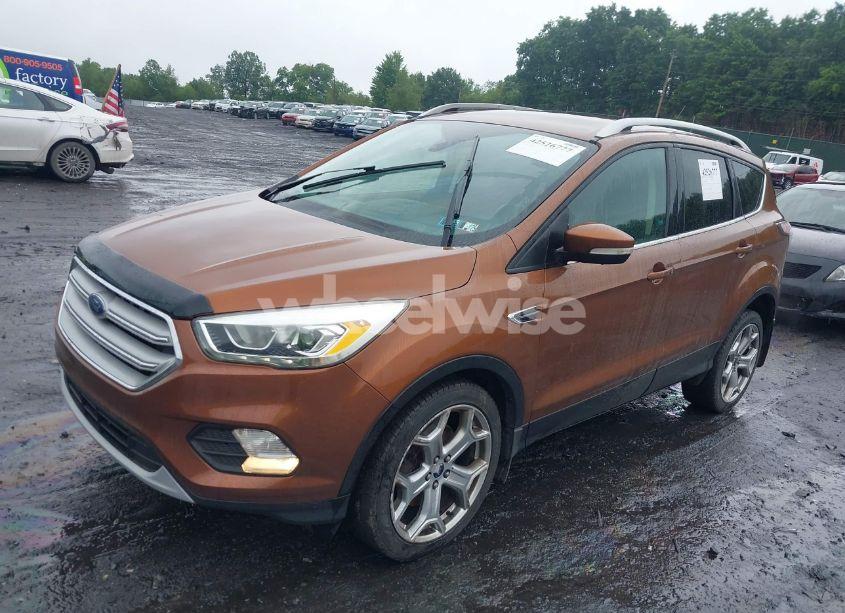 Photo 2 of 2017 Ford Escape TITANIUM (VIN 1FMCU9J95HUA02328)