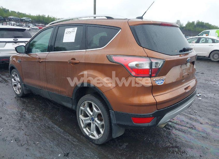 Photo 3 of 2017 Ford Escape TITANIUM (VIN 1FMCU9J95HUA02328)