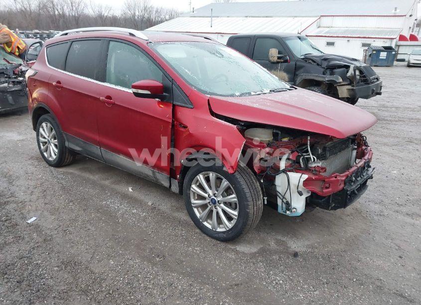 2017 Ford Escape TITANIUM (VIN 1FMCU9J95HUA48807) main photo