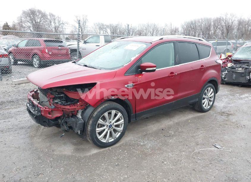 Photo 2 of 2017 Ford Escape TITANIUM (VIN 1FMCU9J95HUA48807)