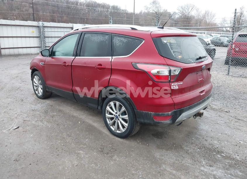 Photo 3 of 2017 Ford Escape TITANIUM (VIN 1FMCU9J95HUA48807)