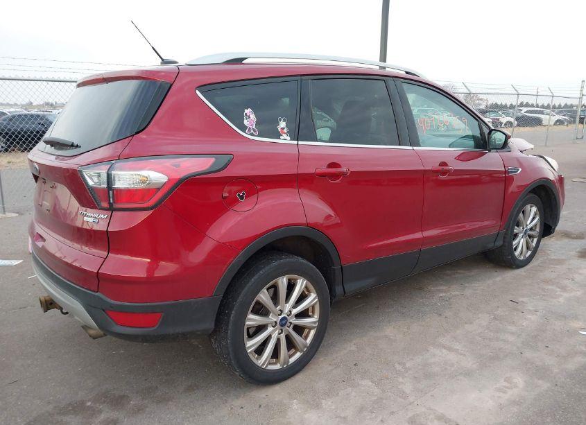 Photo 4 of 2017 Ford Escape TITANIUM (VIN 1FMCU9J95HUB53007)