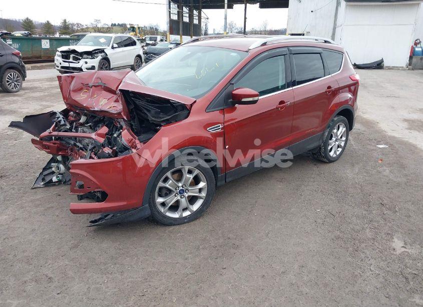 Photo 2 of 2014 Ford Escape TITANIUM (VIN 1FMCU9J96EUC06261)
