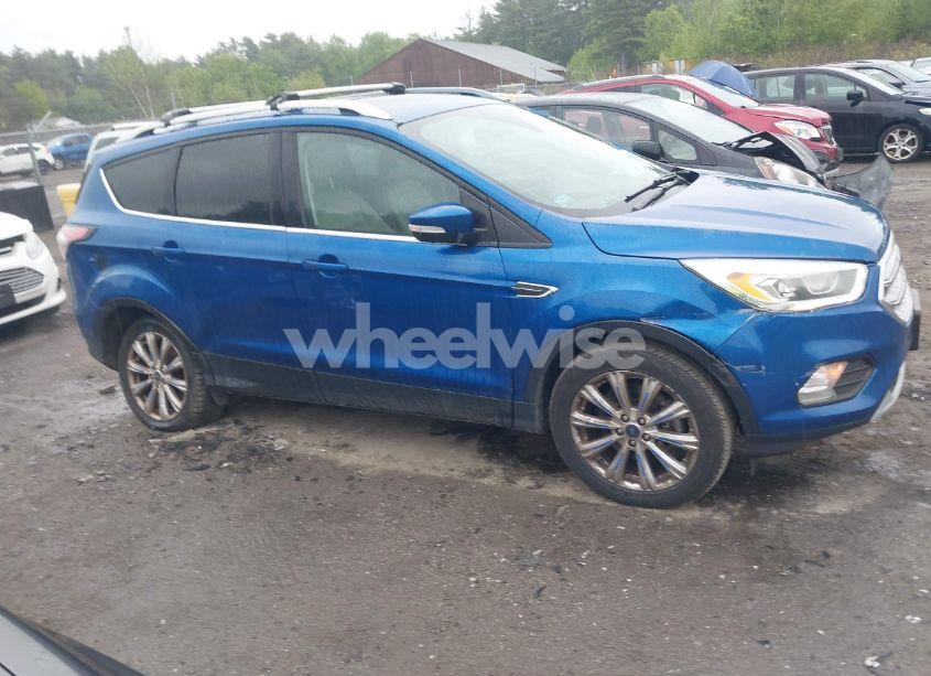 Photo 13 of 2017 Ford Escape TITANIUM (VIN 1FMCU9J96HUA44409)