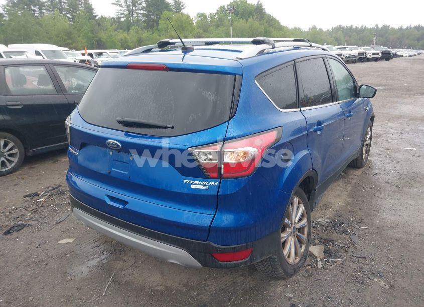 Photo 4 of 2017 Ford Escape TITANIUM (VIN 1FMCU9J96HUA44409)