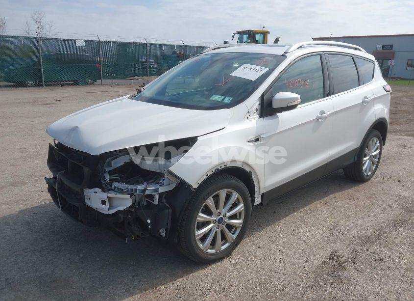Photo 2 of 2017 Ford Escape TITANIUM (VIN 1FMCU9J96HUA77734)