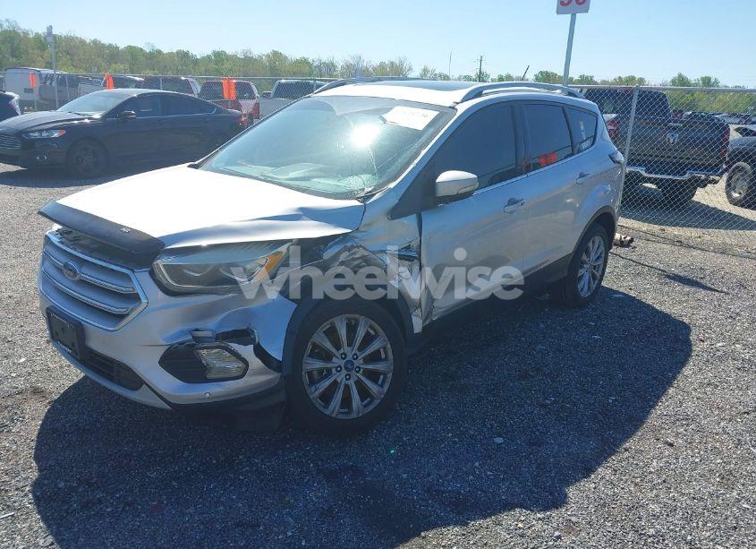 Photo 2 of 2018 Ford Escape TITANIUM (VIN 1FMCU9J96JUA33500)