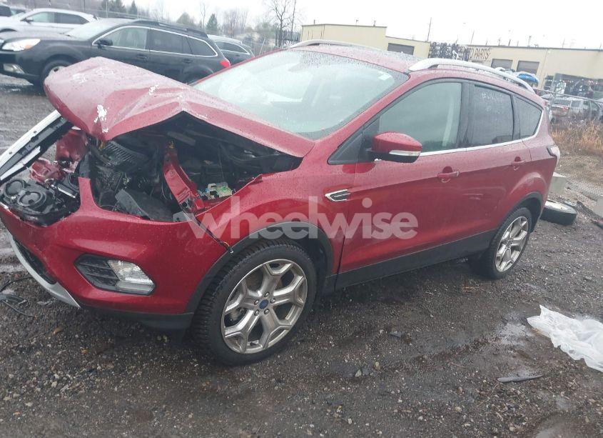 Photo 2 of 2018 Ford Escape TITANIUM (VIN 1FMCU9J96JUD18682)