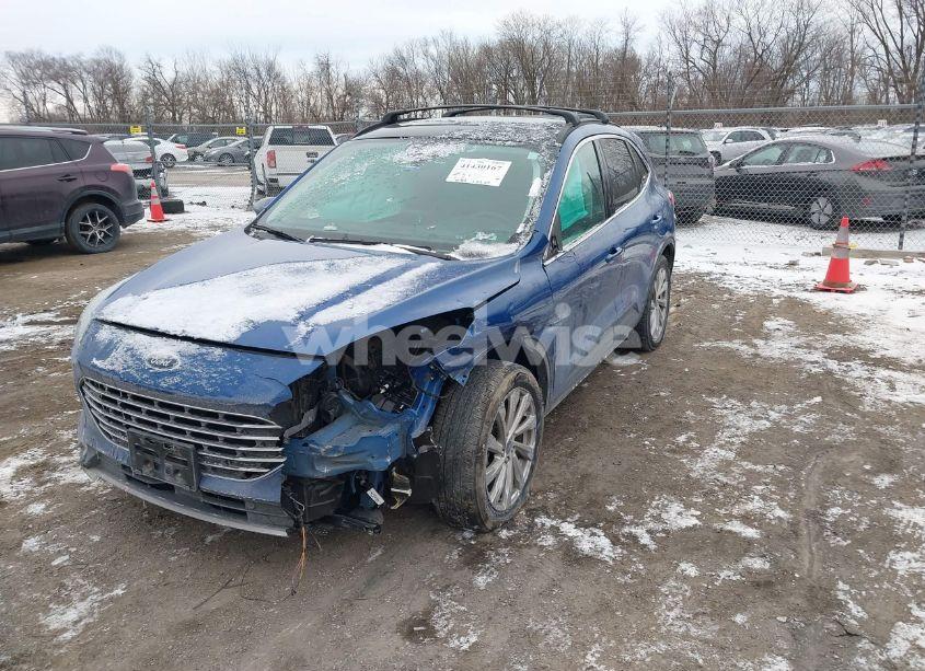 Photo 2 of 2022 Ford Escape TITANIUM (VIN 1FMCU9J96NUA35771)