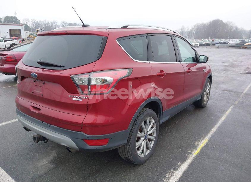Photo 4 of 2017 Ford Escape TITANIUM (VIN 1FMCU9J97HUA11290)