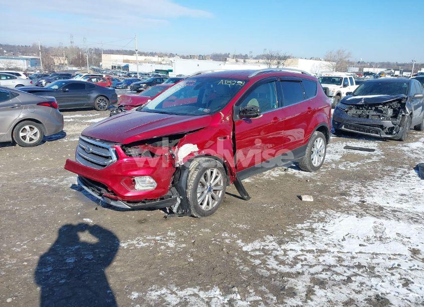 Photo 2 of 2017 Ford Escape TITANIUM (VIN 1FMCU9J97HUA18238)